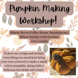 Pumpkin Workshop @ Roverhouse