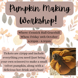 Pumpkin Workshop Gracehill