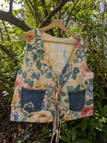 Floral Tie-Waistcoat