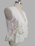 Freya Top Embroidered