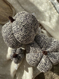 Textured Black Pumpkin