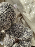Textured Black Pumpkin