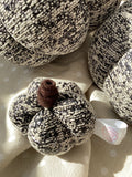 Textured Black Pumpkin